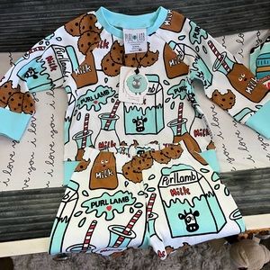 Purl Lamb infant pj set